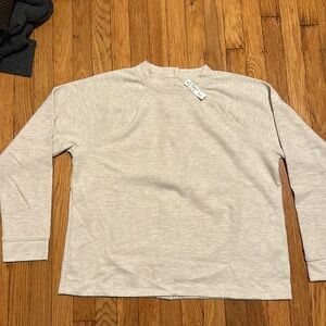 Brand new oatmeal colored Madewell Sweater
